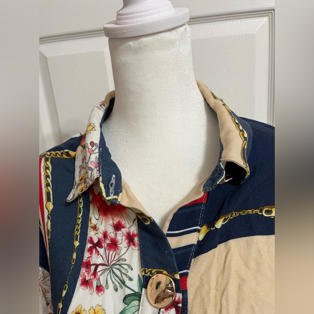 (T) Studio Multicolor Patterned Shirt - Picture 3 of 14